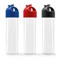 Bouteilles d'eau en plastique