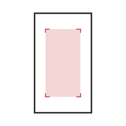 Zone d'impression