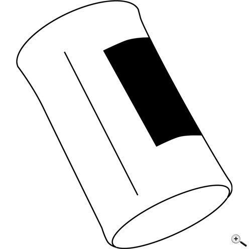 Zone d'impression