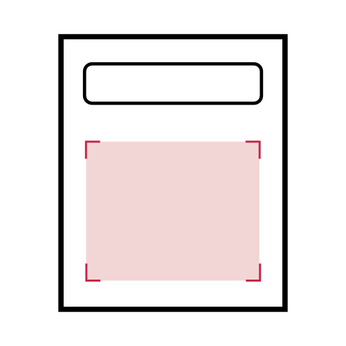 Zone d'impression