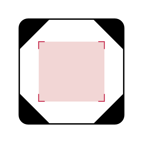 Zone d'impression