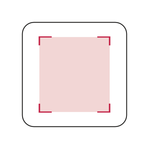Zone d'impression