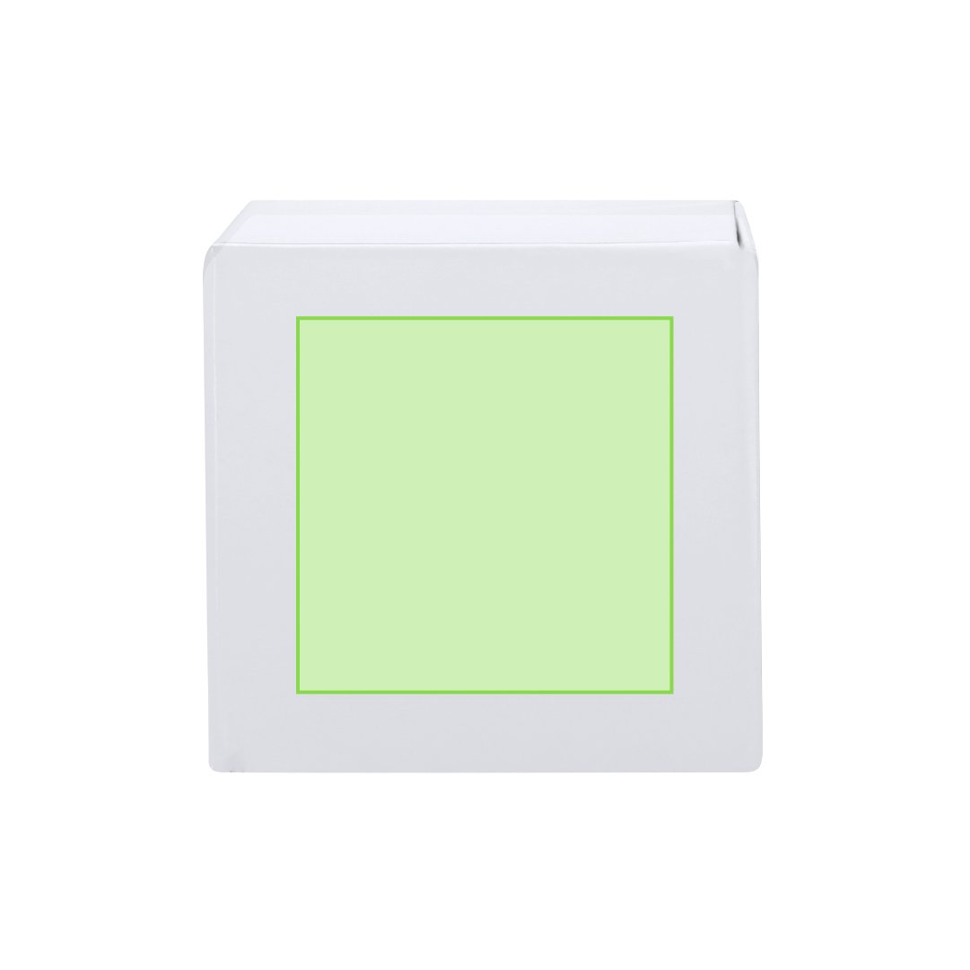 Arrière: 65 x 65 mm
