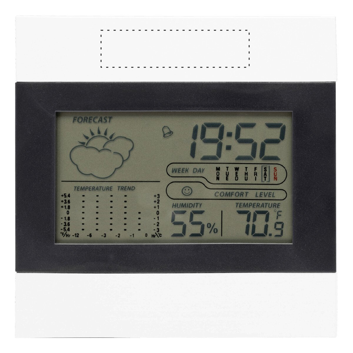 Arrière: 60x15mm (9cm²)