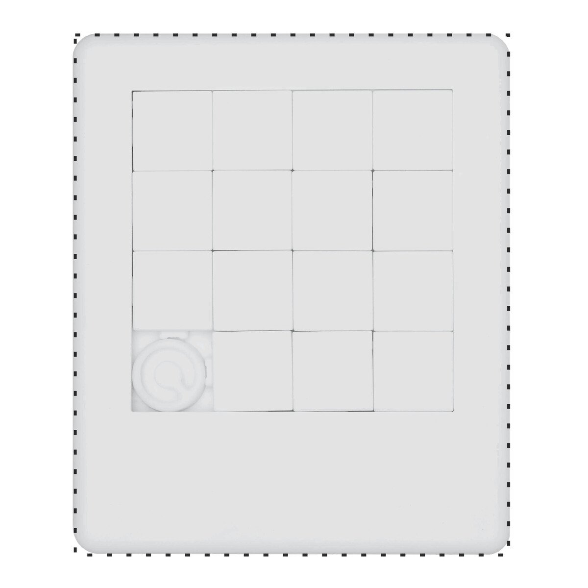 Arrière: 75x90mm (68cm²)