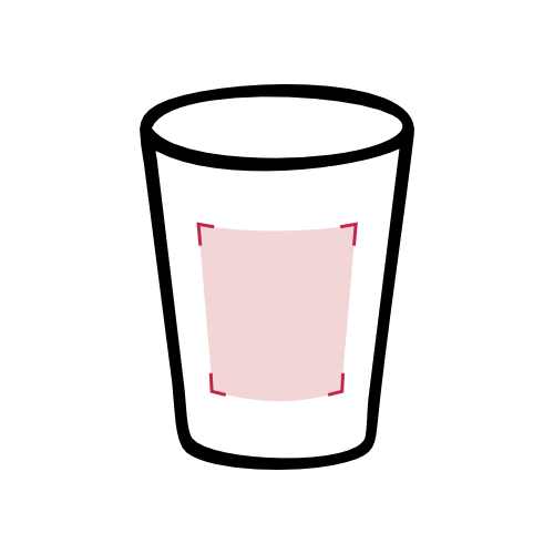 Arrière: 70 x 30 mm