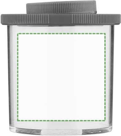 Arrière: 40mm x 40mm
