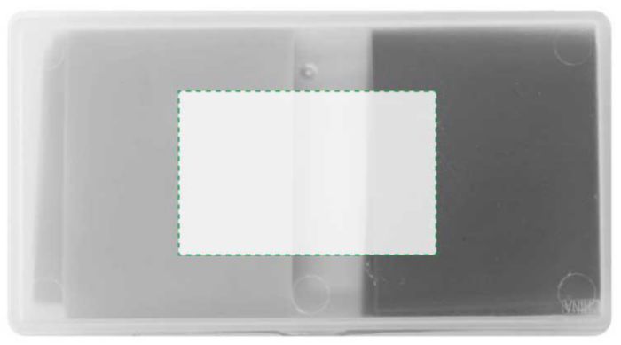 Arrière: 90 x 35 mm