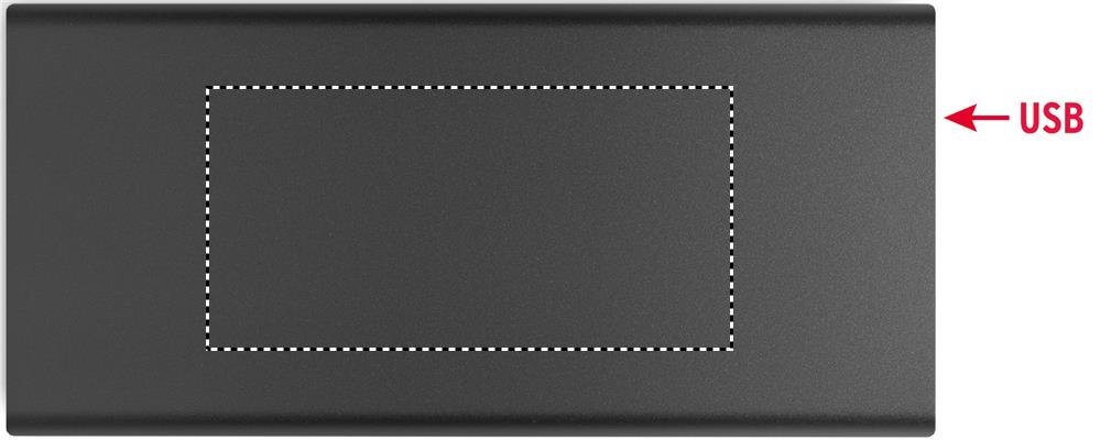 Arrière: 80x40 mm