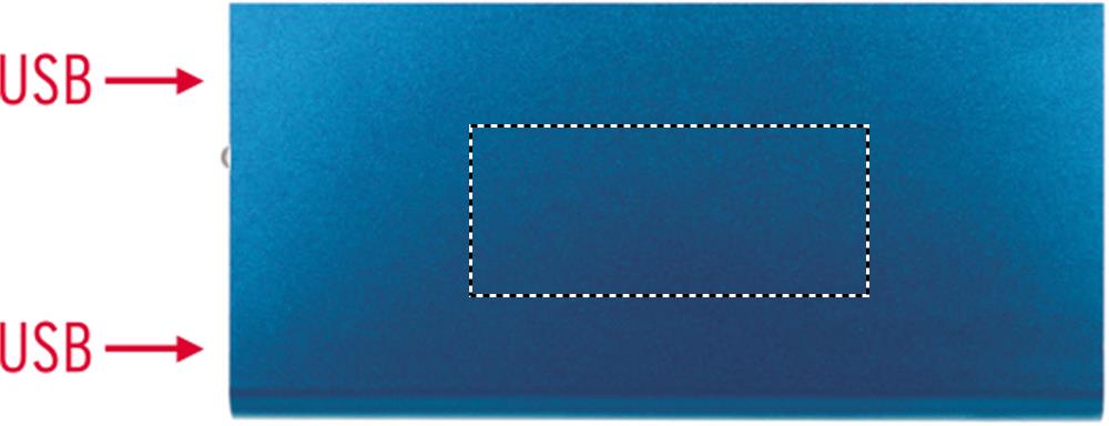 Arrière: 70x30 mm