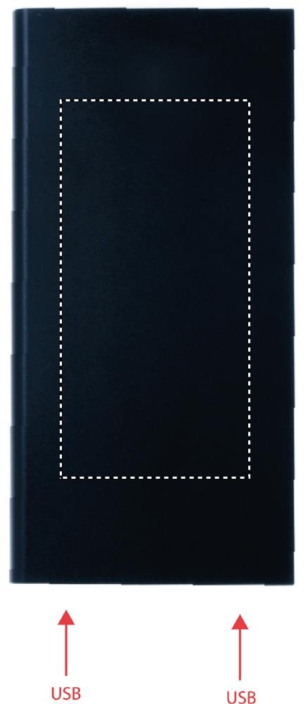 Arrière: 50x100 mm