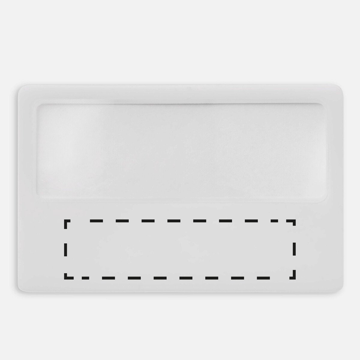 Gauche: 60x15mm (9cm²)