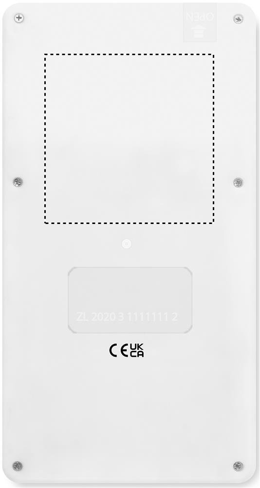 Gauche: 60 x 60 mm