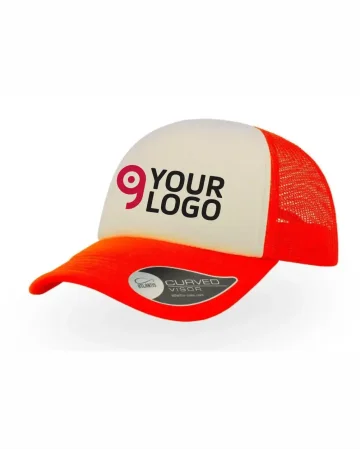 Casquette Rapper 5 Panneaux Maille, Visière Rembourrée