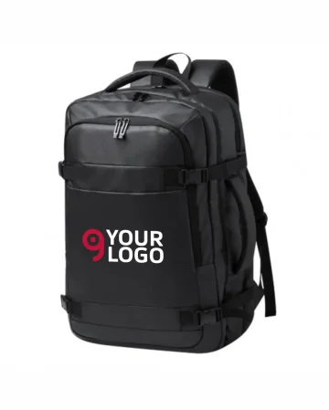Sac à dos pour documents en cuir fauve